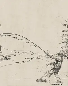 Stillness of God Poster Print