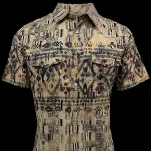 Montero MT0464 Western Short-Sleeve Shirt - Versatile High-Quality Material for Casual & Western-Inspired Looks