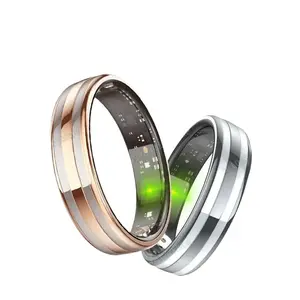 2026 Ultra-Narrow Smart Ring Wireless BT Gesture Control Heart Pressure Sports Waterproof Health Smartring Men Women touch