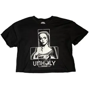 Unholy Nun Crop Top