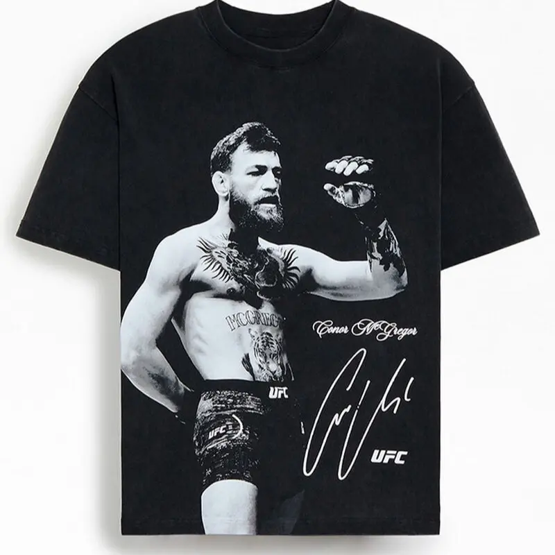 Conor McGregor Frontline Shirt, 100% Cotton, Boxing Tee, UFC Shirt, Gym Shirt ans
