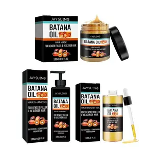 Batana Oil Shampoo & Hair Mask & Natural Hair Oil Set, 1 Set Nourishing Scalp Care Products for Dry & Damaged Hair, Scalp Care & Styling Product for Men & Women