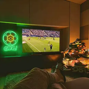 Custom 2026 World Cup Soccer Neon Sign - Personalized Country Flag LED Wall Light, Football Team Logo Art, Sports Bar Man Cave Decor, Gamer Room Atmosphere, Perfect Gift for Him