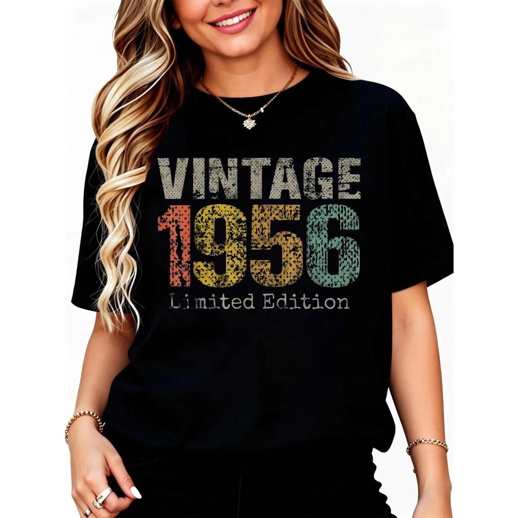 70 Year Old Gifts Vintage 1956 Limited Edition 70th Birthday T-Shirt