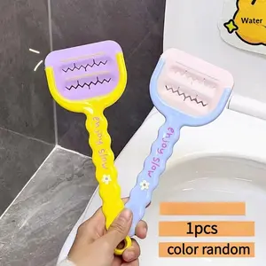 Multi-Functional Gap Scraper, Face Towel Holder Brush, Window Door Toilet Track Cleaning Tool, No Hand Wash Required, 1pc