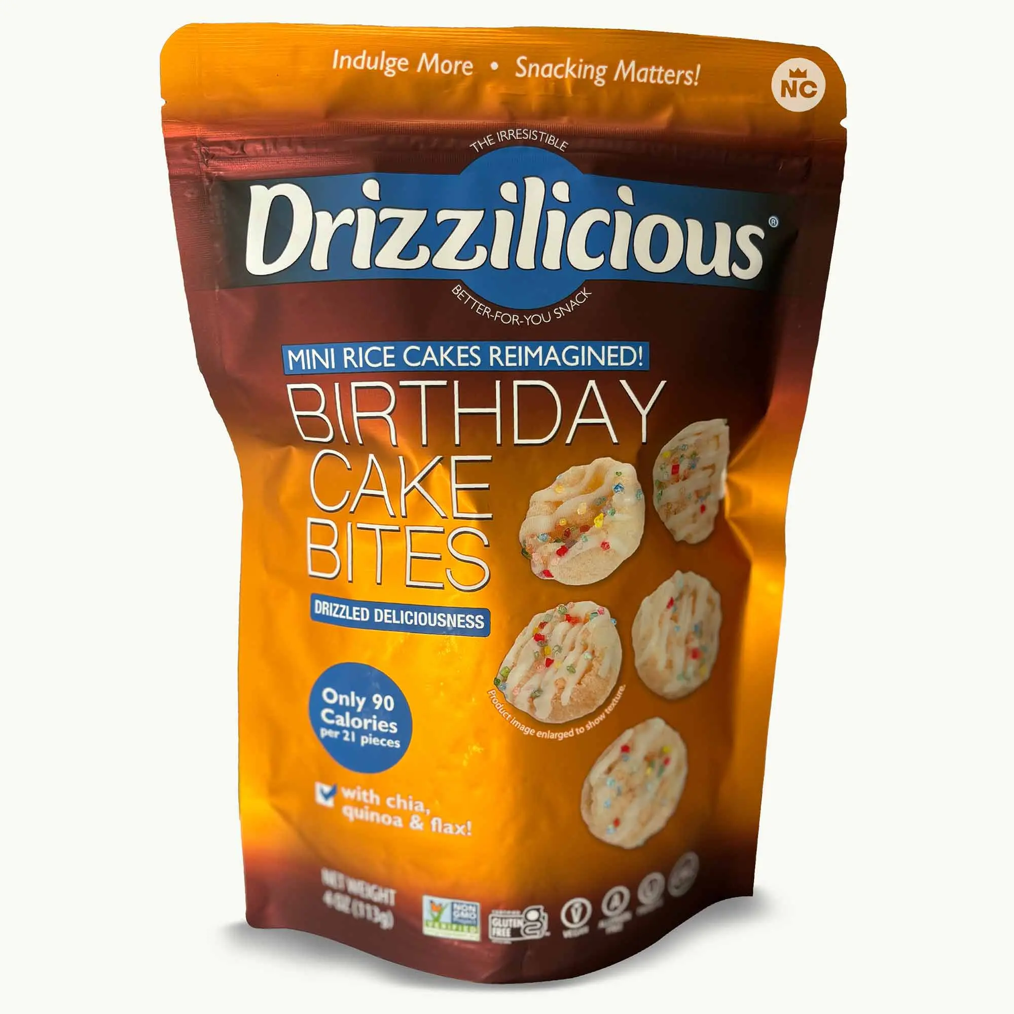 Drizzilicious Mini Rice Cakes Variety Pack - Birthday, Smores, Salted ...