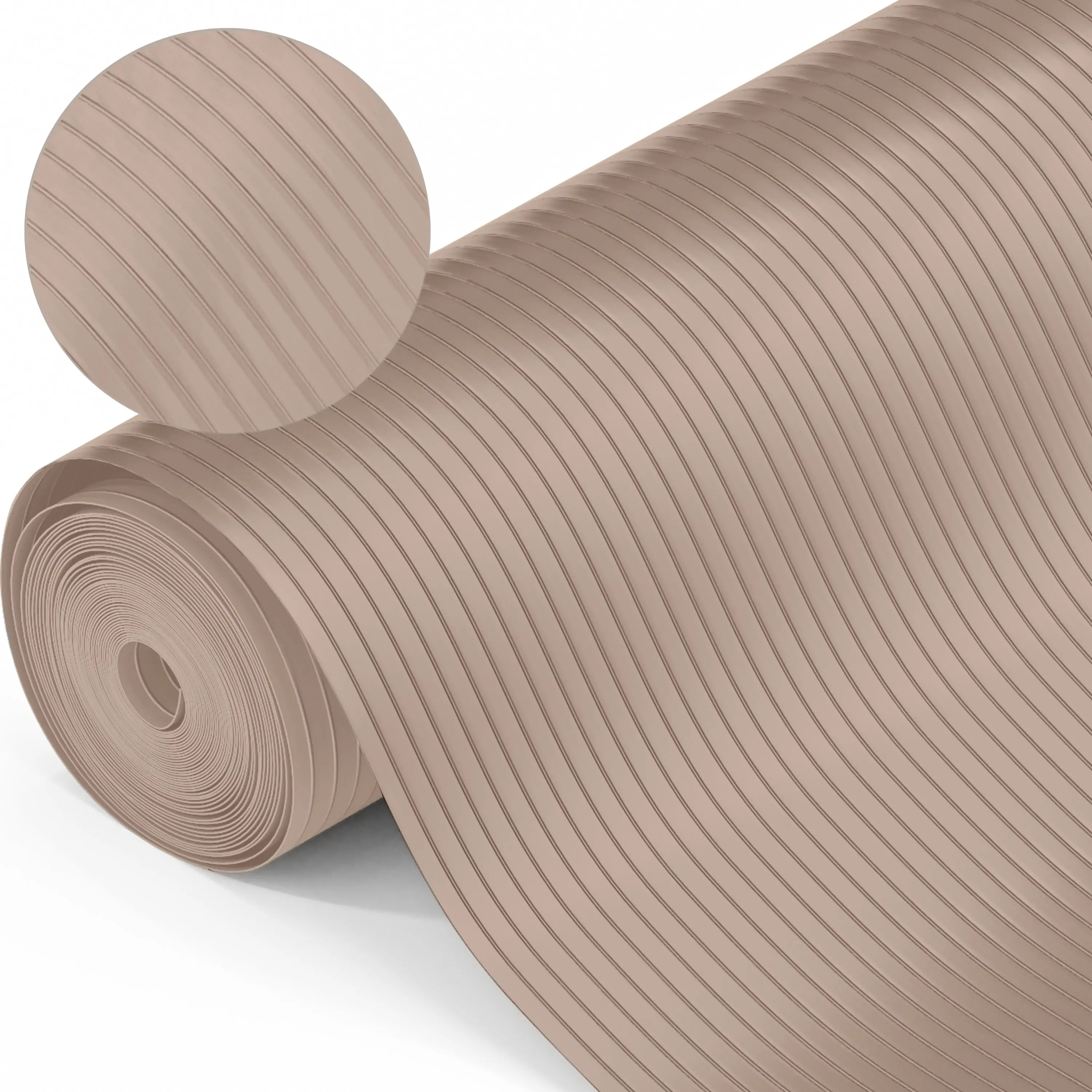 Gorilla Grip DuraGuard Shelf Liner, Non-Adhesive Cabinet Liners for Kitchen Drawers, Shelves, Refrigerator, Pantry Storage, Bathroom Closet, Durable Waterproof BPA Free Ribbed Plastic