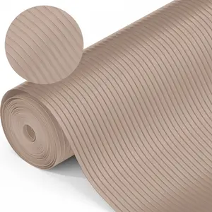 Gorilla Grip DuraGuard Shelf Liner, Non-Adhesive Cabinet Liners for Kitchen Drawers, Shelves, Refrigerator, Pantry Storage, Bathroom Closet, Durable Waterproof BPA Free Ribbed Plastic