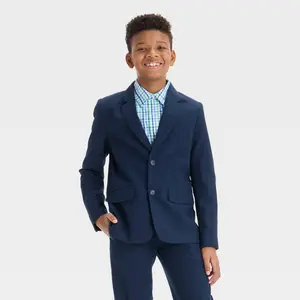 Boys' Suit Jacket - Cat & Jack Navy Blue 10