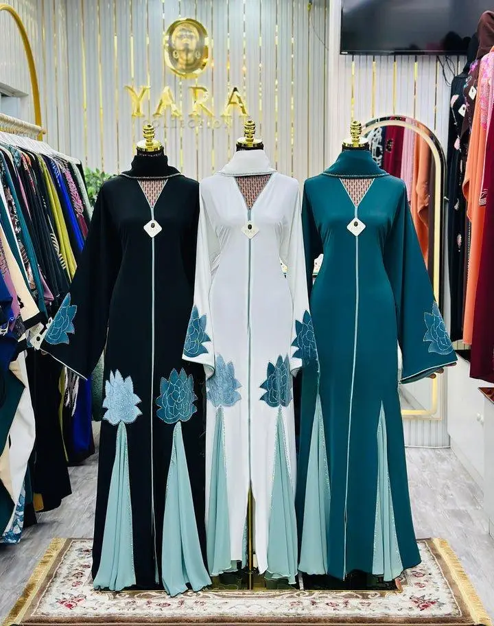 Abaya Dress - Comfortable & Elegant High-Quality Materials for Muslim Women - Perfect for Any Occasion - Stylish & Versatile Design