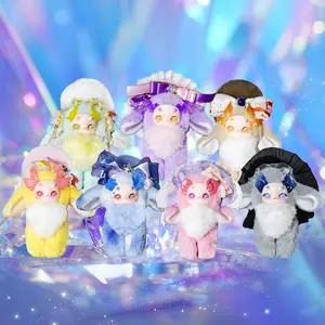 Bunny Dragon Generation 3 – Fantasy Creature Iridescent Crystal Series Plush Blind Box for Gifts and Display