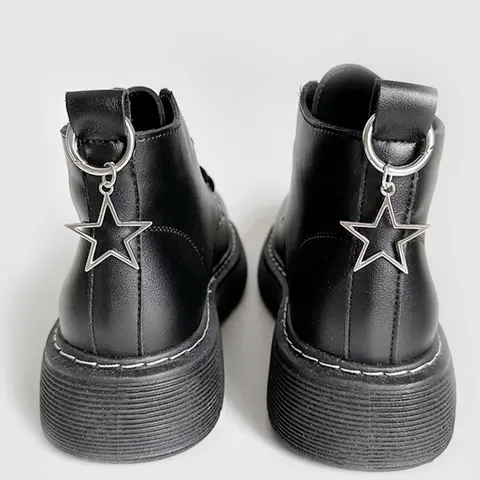 Star Shaped Shoe Charm, Bling Shoe Charms, Fashionable Shoes Decoration Charms for Women & Girls, Punk Style Shoes Decorations for Daily Use, Shoe Accessories, Decorative Shoe Accessories