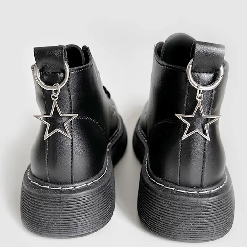Star Shaped Shoe Charm, Bling Shoe Charms, Fashionable Shoes Decoration Charms for Women & Girls, Punk Style Shoes Decorations for Daily Use, Shoe Accessories, Decorative Shoe Accessories