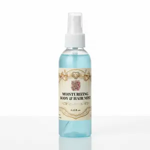 Mini Moisturizing Body & Hair Mist - Lightweight Scented Spray for Soft Skin & Hair - 2 oz Plastic Bottle - Perfect for Layering with Body Oil & Scrub