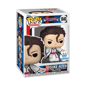 Funko Pop! Bleach - Sosuke Aizen (Common) #1840 Exclusive (Sticker may vary) Collectible Pop Vinyl Figure