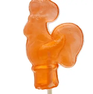 24 count Sriracha Rooster Lollipops Candy Snack Sweet, by. Lollipop Rooster Flavor Gift