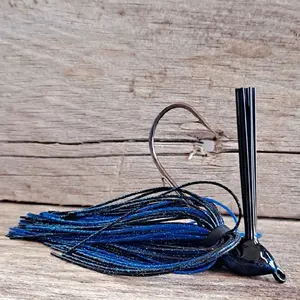 Ole Black N Blue 3/8 oz Flippin Jig