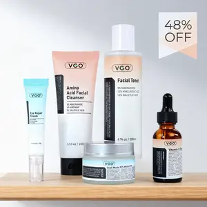 VGO Improving skin condition Facial Care Products Skincare Five-step Routine Daily Care Repair Moisturizing Skincare Set