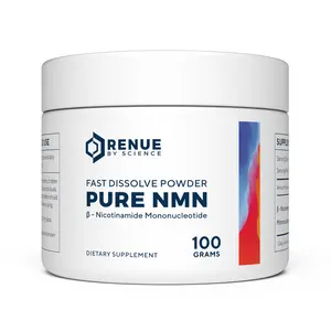 Renue by Science NMN (Nicotinamide Mononucleotide) Pure Powder NAD+ Supplement for Energy, Focus, Mitochondrial Health Brain Booster Fitness