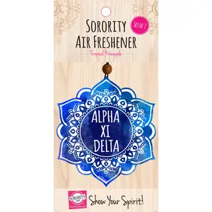 Alpha Xi Delta Mandala Air Freshener