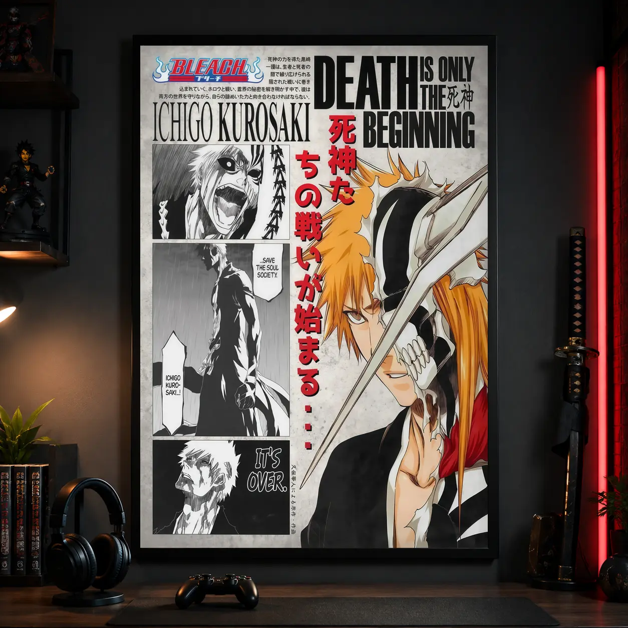 ichigo kurosaki sketch - TikTok Shop