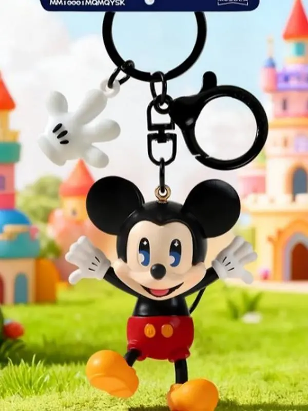 Adorable Licensed Mickey Mouse Keychain