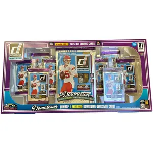 Donruss NFL Trading Cards 2025 Downtown Collection, 81 Cards, Oversized Card Pack