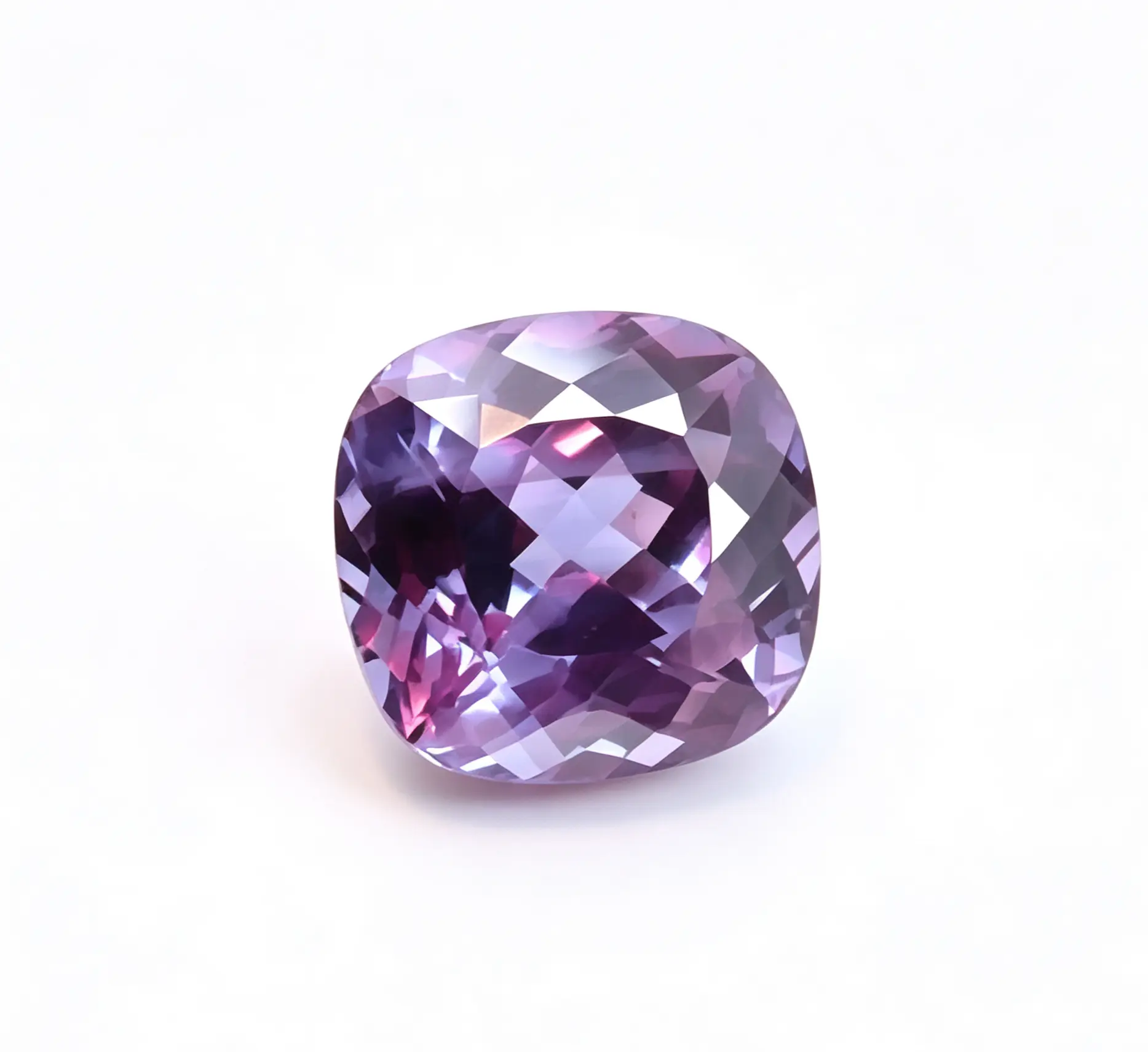 Lab-Grown Cushion Cut Alexandrite With AGL Certificate