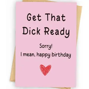 Humorous Birthday Card for Men, Husband, Boyfriend, and Him | Happy Birthday Gifts & Decorations for Men