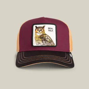 Goorin Tricolor Owl Trucker Hat, MULTI COLOR, One Size, Unisex