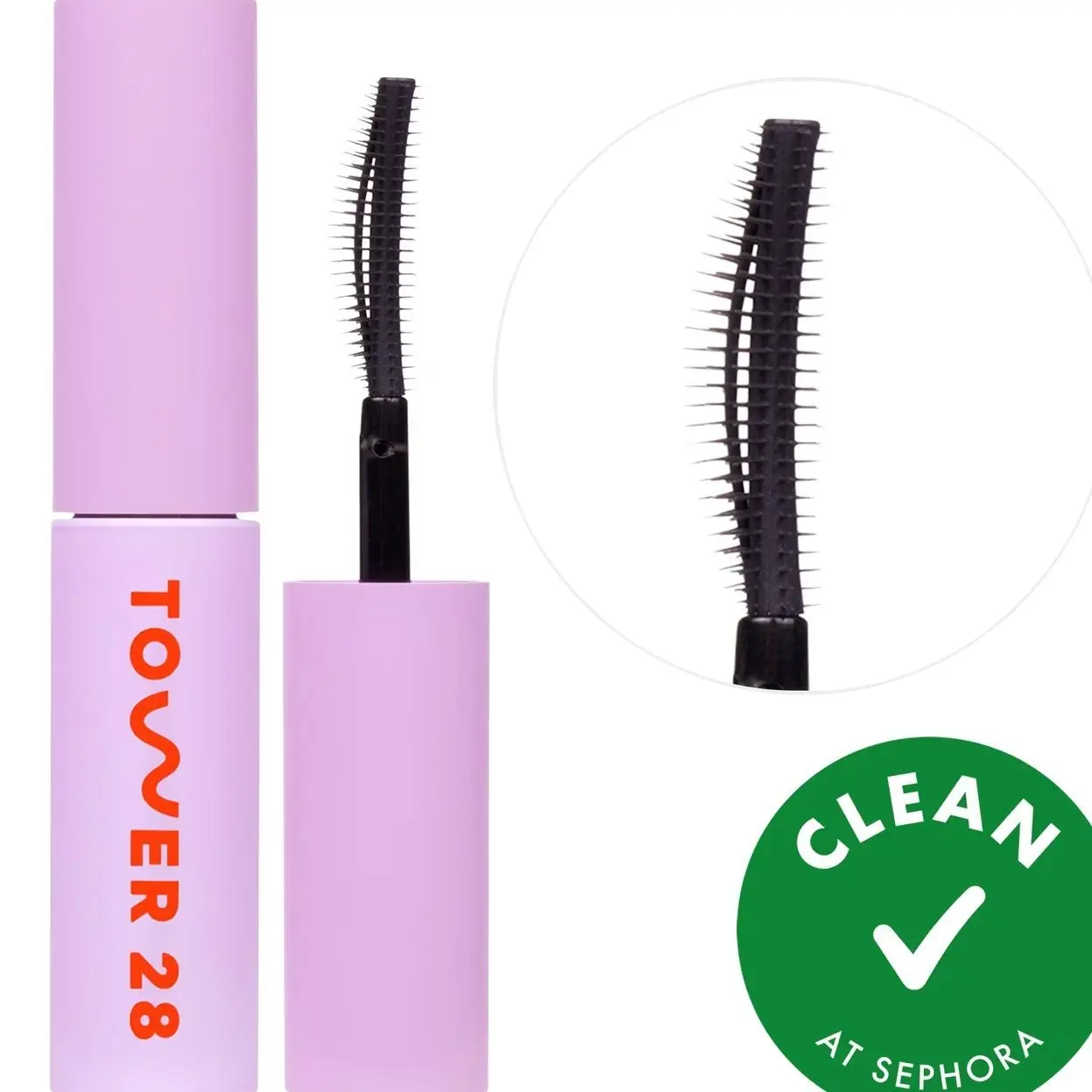 Tower 28 Beauty Mini MakeWaves Lengthening + Volumizing Mascara