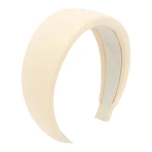 White Wide Headband for Women Non Slip Elastic Headbands for Thick hair Yoga Hair Band Fashion Accessories for Women