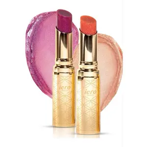 Glow Like You Lip Duos Lip Care Makeup Cosmetic Gift Gloss Pomegranate Raspberry Gentle Shea Butter Lipgloss Lipstick Nourishing Radiant Glossy Pack Balm Mask Moisturizing Serum Tinted Vegan