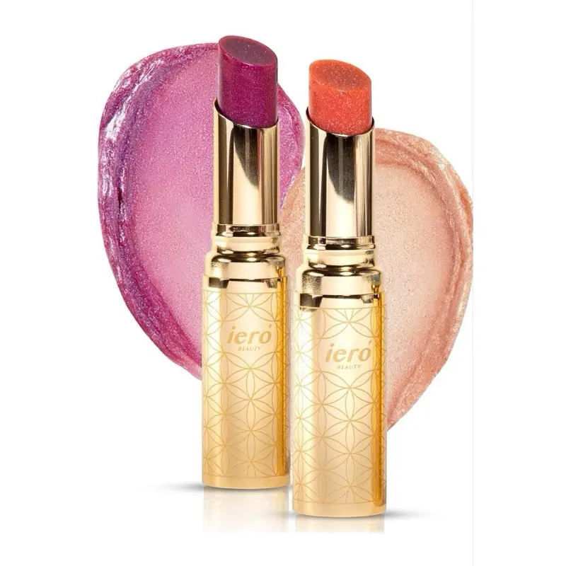 Glow Like You Lip Duos Lip Care Makeup Cosmetic Gift Gloss Pomegranate Raspberry Gentle Shea Butter Lipgloss Lipstick Nourishing Radiant Glossy Pack Balm Mask Moisturizing Serum Tinted Vegan