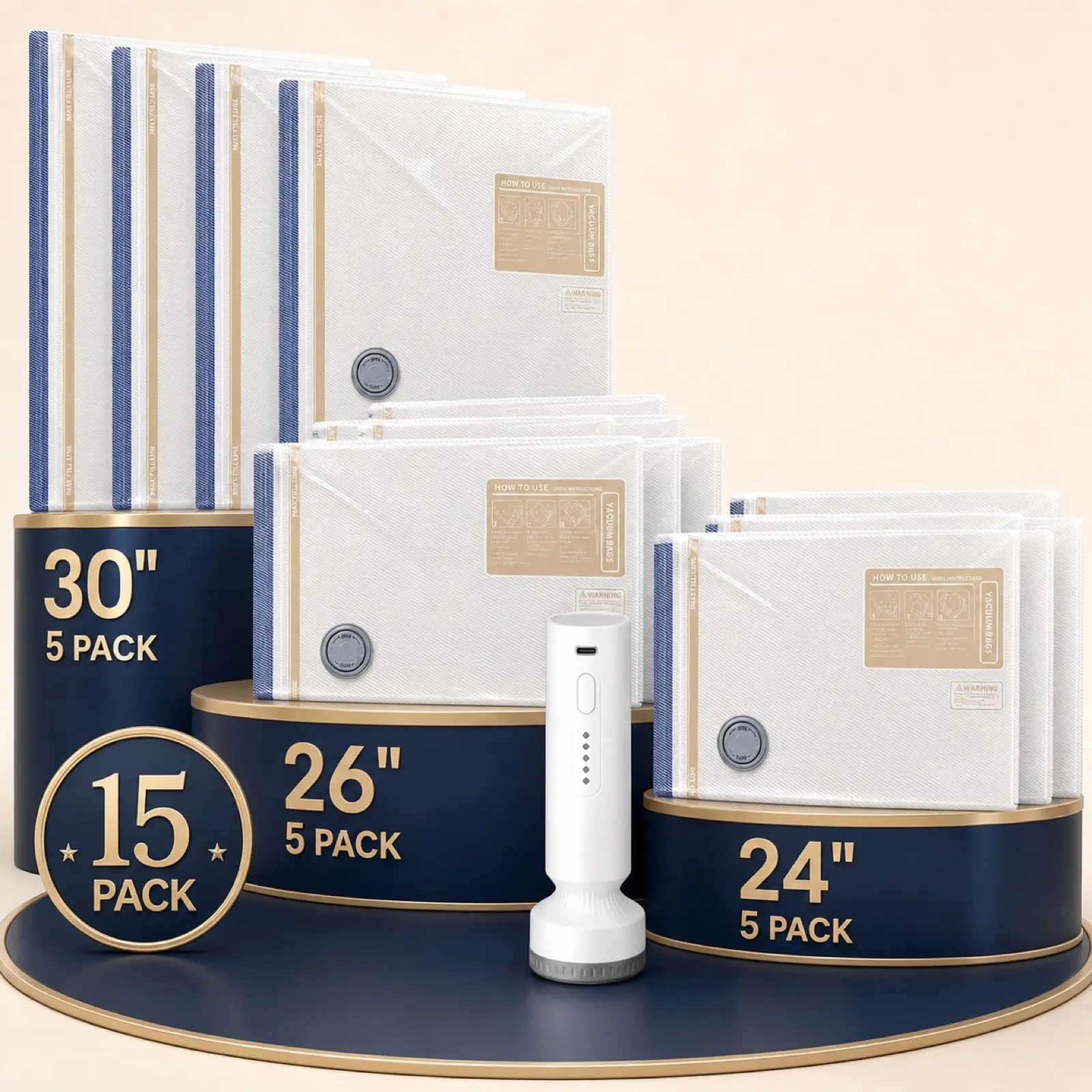 15 Pack+Pump