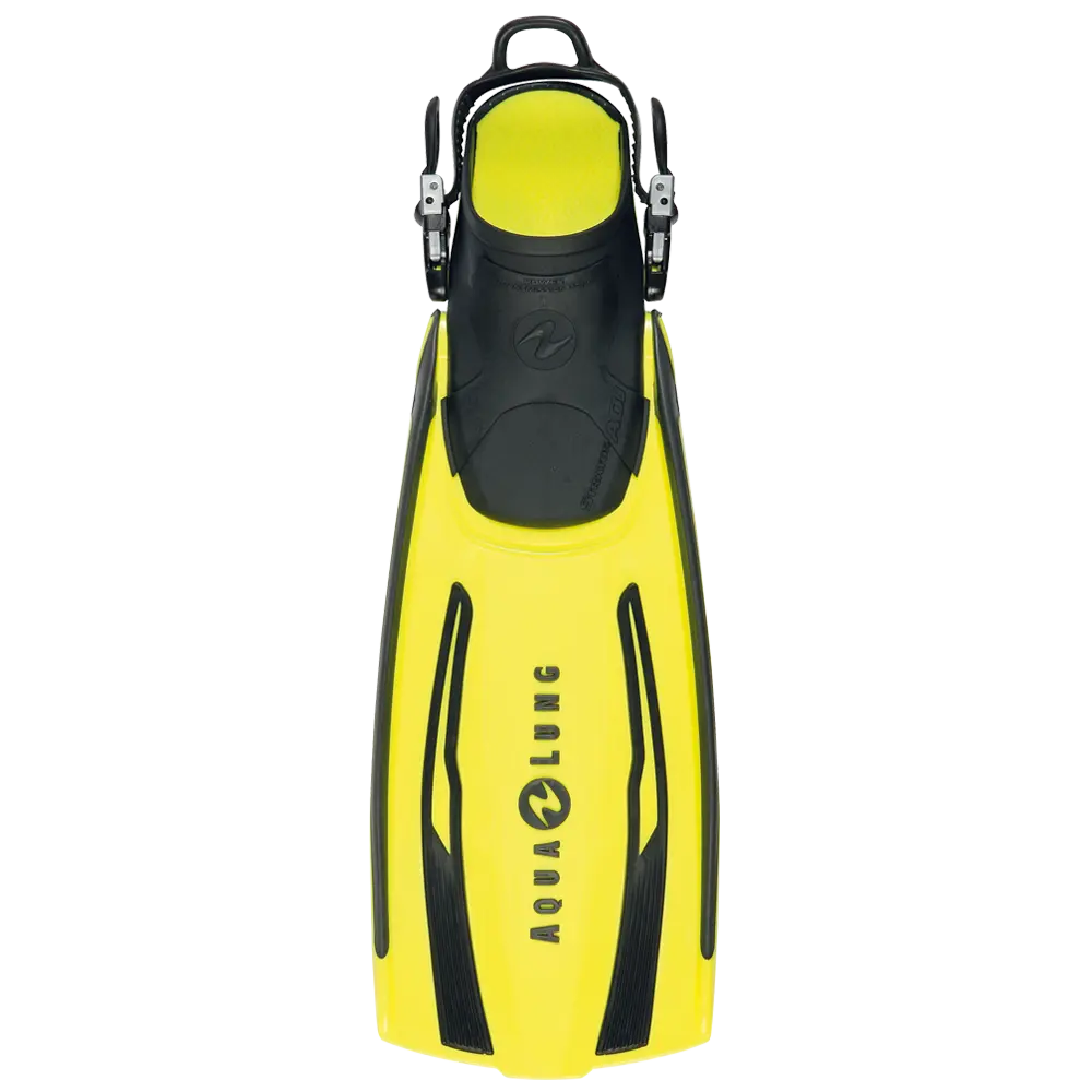 AquaLung Stratos ADJ Dive Fins in Yellow, Blue or Black