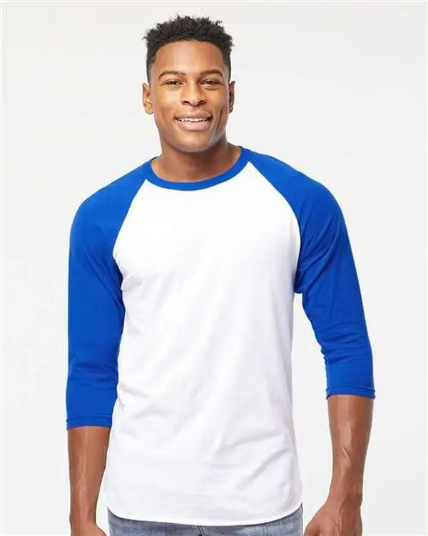 Tultex 245 Fine Jersey Raglan T-Shirt Tultex 245 Fine Jersey Raglan T-Shirt
