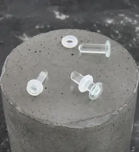 Clear Glass Labret - Flatback Retainer