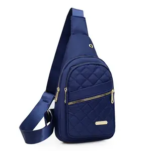 Women's Chest Bag Crossbody Sling Backpack for Travel and Sports pink ladies chest shoulder sling bag