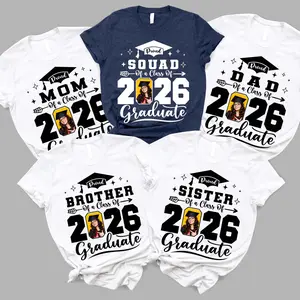 Proud Family Graduate Tshirts, Senior 2026 Gift