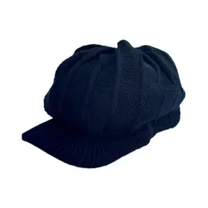 Black Satin Insulated Beanie