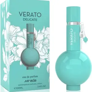 Mirada Verato Delicate Eau de Parfum for Women 100ml Delicate Fragrance Spray Bottle