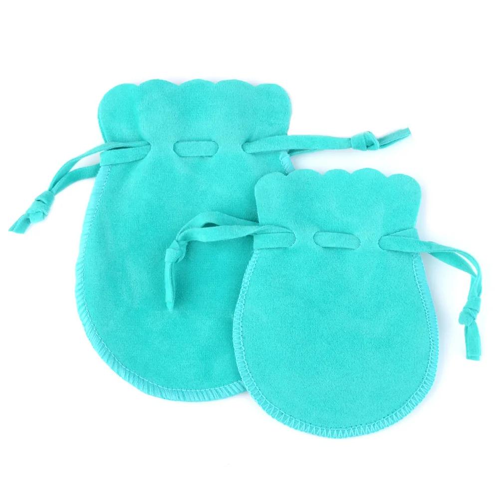 10/25/50pcs 7x9/9x12cm Gourd Velvet Gift Bags Dustproof Flannel Jewelry Packaging Bags Wedding Present Drawable Packing Bags