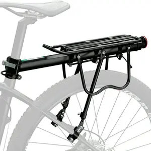 ROCKBROS Bike Cargo Rack with 165lbs Capacity Durable Rear Mount for Easy Load Transport Secure & Stable Design