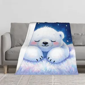 290g Flannel Blanket - Vertical Style(40x30inch)