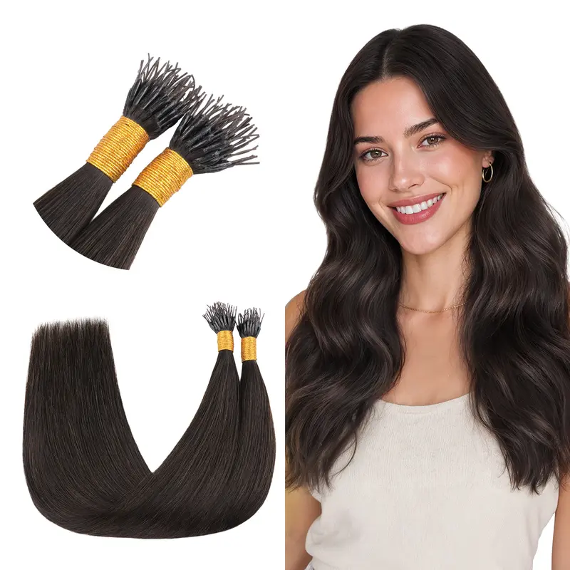 GOO GOO Nano Pro SofGrip Real Human Hair Extension, 14-24Inch 50G 50-100S, Remy Human Hair for Natural Look & Volume #sohochic #TikTokShopFallDealsForYou