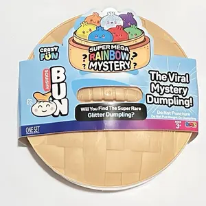 Crazy fun mega glitter bun dumpling