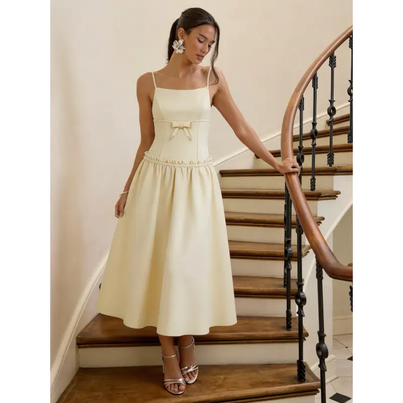 backless midi dress - TikTok Shop