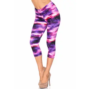 Creamy Soft Purple Mist Capris - USA Fashion™