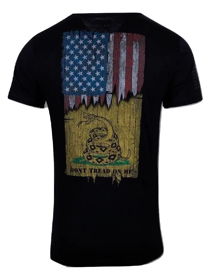Howitzer Men's Original Military-Inspired Short-Sleeve Cotton T-Shirt - Pull-On, Battle-Torn Hand-Drawn Graphic, Patriotic Casual Streetwear, Veterans Support, Charitable Donations